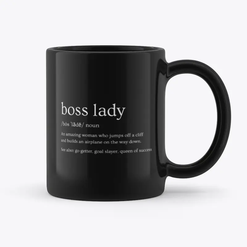 The Definition of Boss Lady Mug