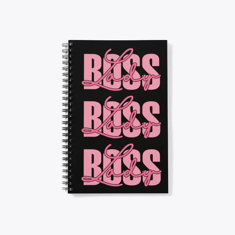 Boss Lady Thrice Notebook